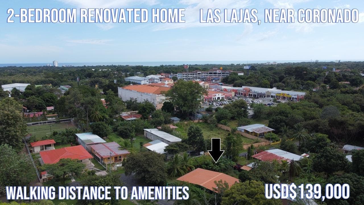 Beautifully Renovated Home in Las Lajas, Coronado, Panama – Turn-Key and Move-In Ready R-0016